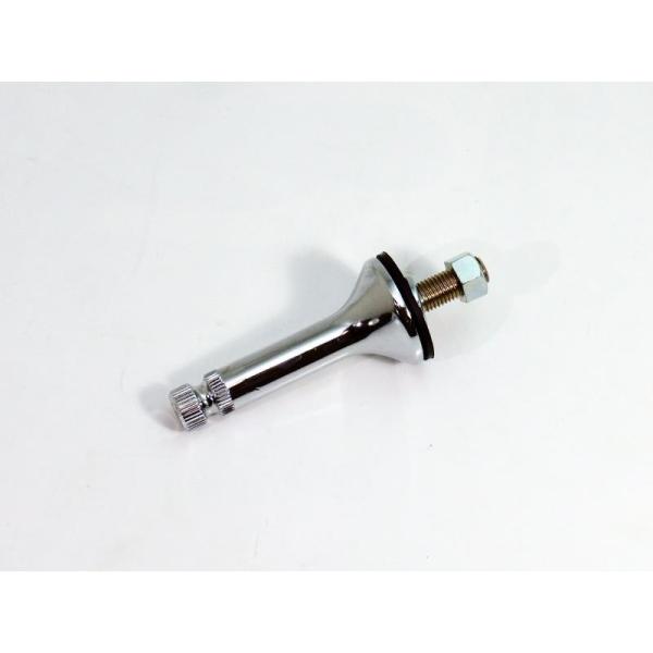 ドレミコレクション 20285 Z2タイプ ウインカーステー ミドル メッキ 75mm 1本 ゼファ...