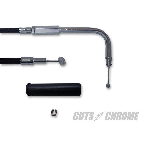 PREMIUM CABLE 2300-2007 96年- FXDソフテイル アイドルケーブル 6イン...