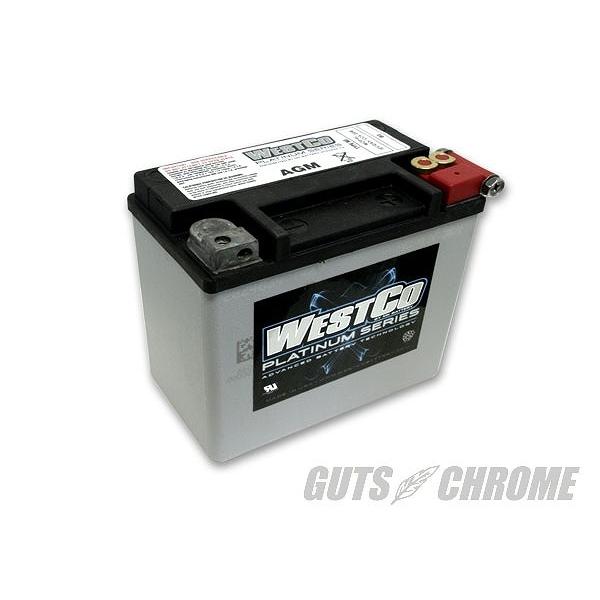 WESTCO ウエストコ 9800-4010 WCP16L バッテリー 液入充電済 91-96ダイナ...