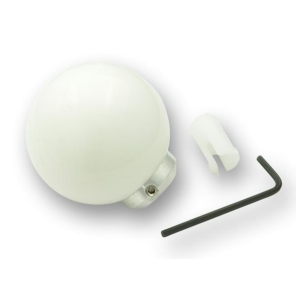 MOON EYES ムーンアイズ AA009WH 2インチ ボールシフトノブ ホワイト