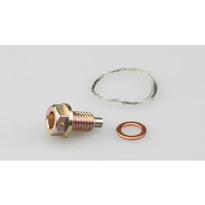 キジマ 105-1201 ワイヤーロックドレンボルト M10mm×P1.5mm×L14mm KDX1...