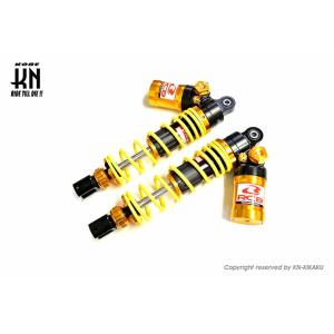 KN企画 01A0121Y RCB リアショック減衰調整付 DB-4 ゴールド 305mm エアロッ...