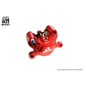 正規品 RCB 4POD鍛造ブレーキキャリパー金 右側 ブレンボ40mmピッチ