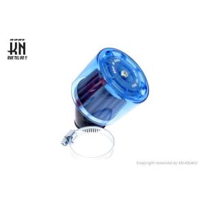 KN企画 KN-PF01-DB パワーフィルター ブルー タイプ2 45度/35〜37mm 汎用 バ...