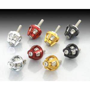 キタコ 506-1157210 ユニオンバーエンドキャップ(ゴールド) DUNK