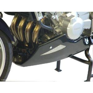 Power Bronze パワーブロンズ 320-Y102-603 アンダーカウル ブラック/シルバー FZ-6/FZ6 FAZER(04-06)/FZ6 FAZER｜bikeman