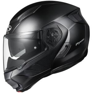 OGK カブト リュウキ システムヘルメット フラットブラック　Mサイズ OGK Kabuto（オージーケーカブト） OGK KABUTO RYUKI フラットブラック