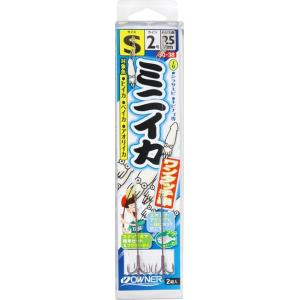 オーナー針 36338 SQ-38 ミニイカワンタッチ串仕掛 M 釣り フィッシング 魚 釣具 仕掛