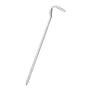 キャプテンスタッグ M9232 丸スチールペグ 19cm 1本入 杭 テント/タープ用 設置器具 アウトドア キャンプ M-9232