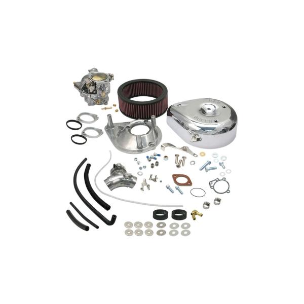 S&amp;Sサイクル 11-0407 スーパーE コンプリートキャブレターキット ビッグツイン(84-92...