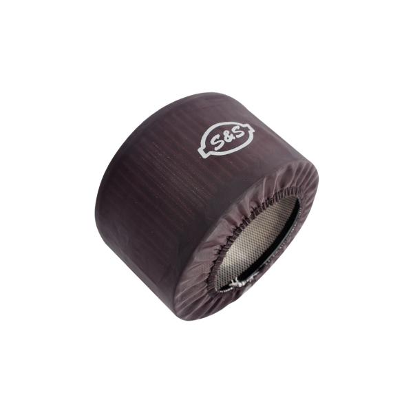 S&amp;Sサイクル 170-0197 プリフィルター ステルスエアクリーナー ブラック 1インチロング ...