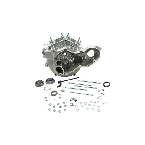 S&amp;Sサイクル 31-0008 クランクケースASSY スタンダードボア ビッグツイン(48-64年...