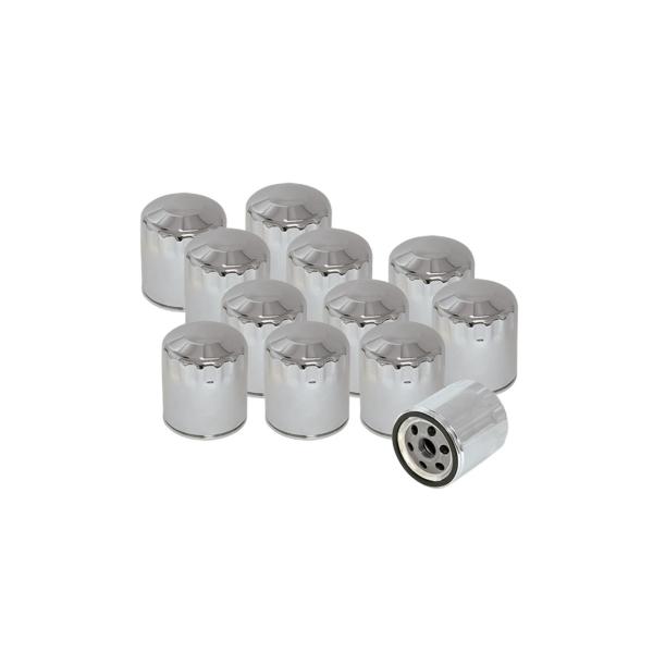 S&amp;Sサイクル 310-0240 フィルターオイル SB SH クローム 12個セット エンジン パ...