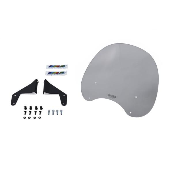 MRA スクリーン ツーリング スモーク 幅380×長さ320mm XSR700 402506615...