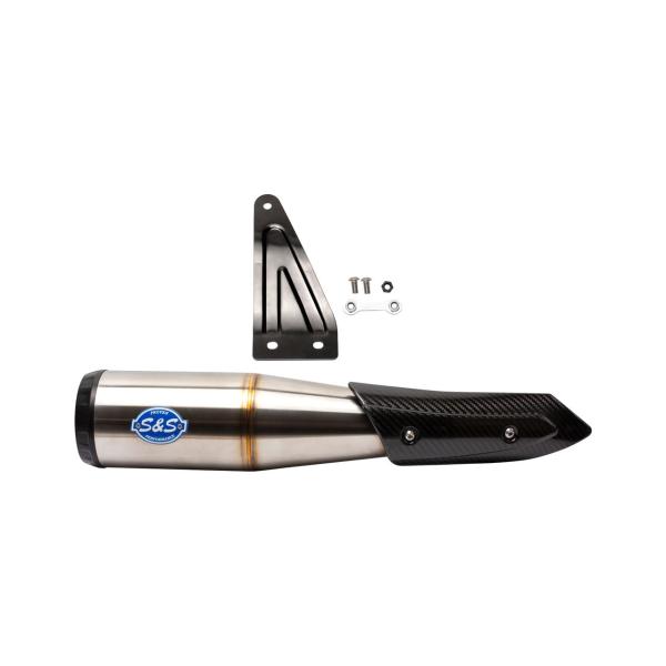 S&amp;Sサイクル 550-0854 グランドナショナル スリップオン シルバー インディアン FTR1...