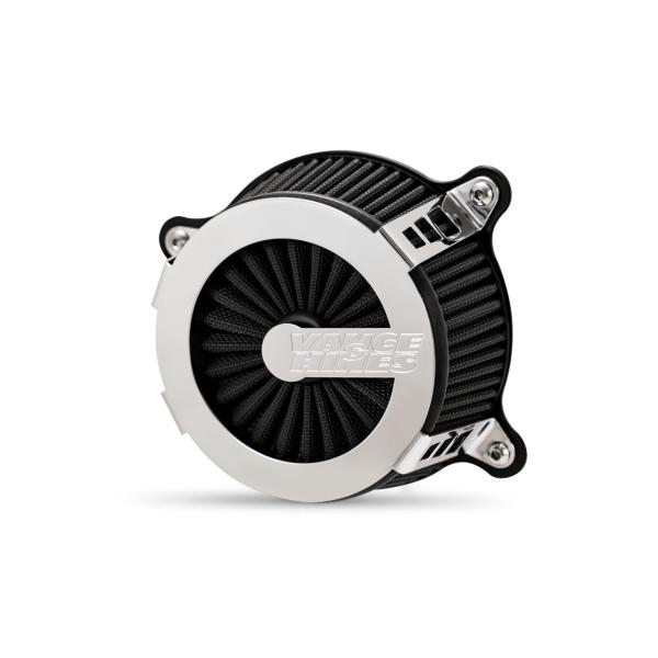 バンス&amp;ハインズ 70356 VO2 エアインテイク エアクリーナー ケージファイター クローム ソ...