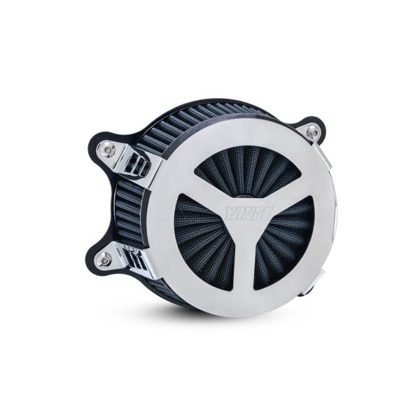 バンス&amp;ハインズ 71452 VO2 エアインテイク エアクリーナー レイディエント3 クローム ト...