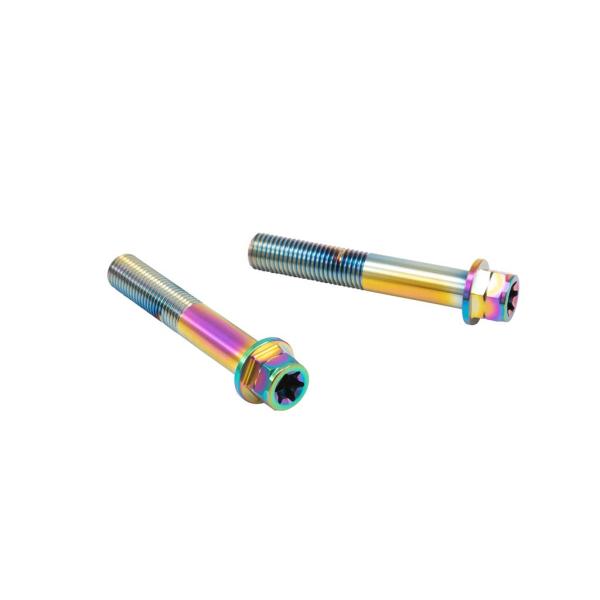 プロトブレンボ CMBF-060T ステンレスキャリパーマウントボルト フランジ六角 チタン色 60...