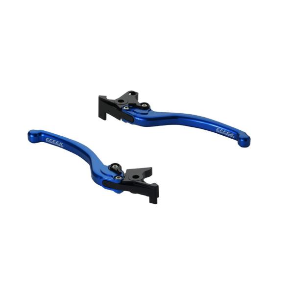 エフェックス EAL038B スムースフィットレバー ブルー MT-09 トレーサー9/GT ブレー...