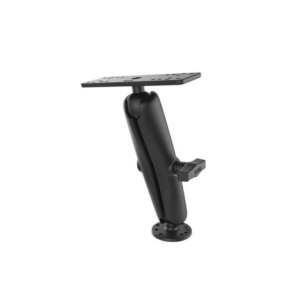 ラムマウント RAM-111U-D 魚探マウント(M)＆AMPSラウンドベース(ロングアーム) プレ...