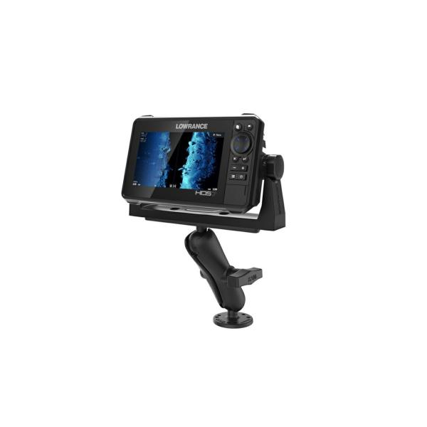 ラムマウント RAM-111U 魚探マウント(M)＆AMPSラウンドベース(標準アーム) プレートサ...