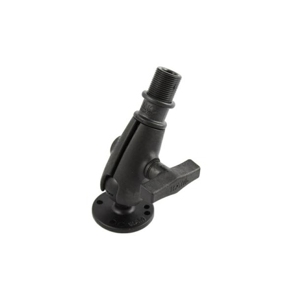 ラムマウント RAM-112U VHFアンテナマウント＆ラウンドベースセット ネジ径1inch-14...