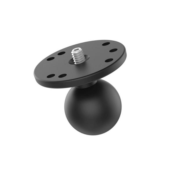 ラムマウント RAM-202AU AMPSホールラウンドベース 1/4inch-20ネジ付(三脚ネジ...