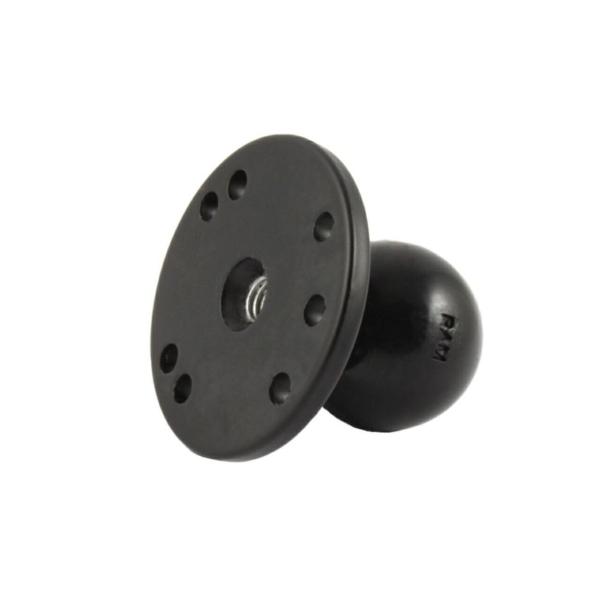 ラムマウント RAM-202CNSU AMPSホールラウンドベース 3/8inch-16ネジ穴付 ブ...