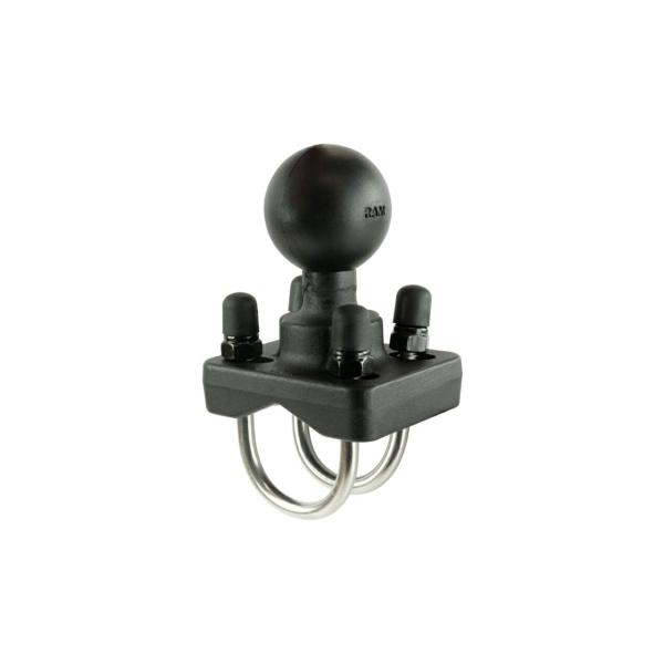 ラムマウント RAM-235U ダブルU字クランプベース(ステンレスボルト) φ25.4-31.75...