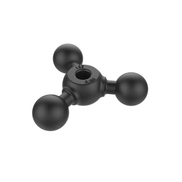 ラムマウント RAM-289U 3連結ボール ブラック 1.5インチボール 1個入り