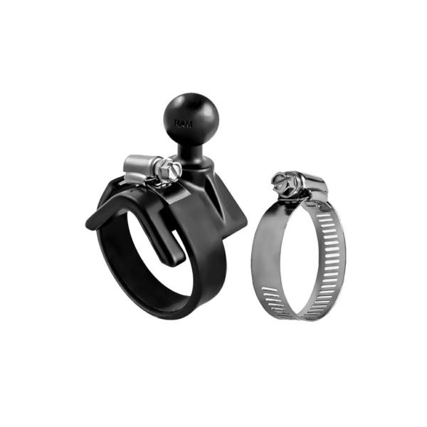 ラムマウント RAM-B-108BU ベルトクランプベース φ25.4-53.3mm対応 ブラック ...