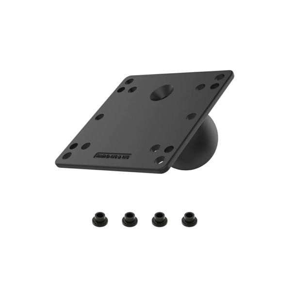 ラムマウント RAM-D-246U VESAプレート 100X100mm ブラック 2.25インチボ...