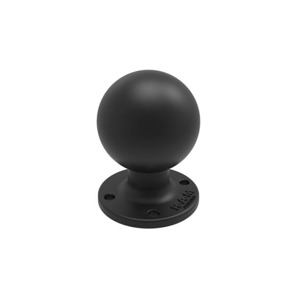 ラムマウント RAM-D-254U AMPSホールラウンドベース ブラック 2.25インチボール 1...