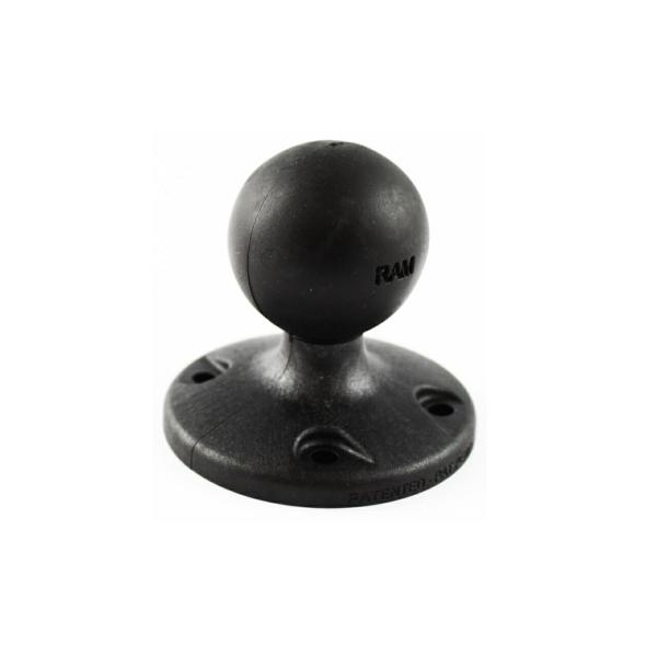 ラムマウント RAP-202U AMPSホールラウンドベース(プラスチック) ブラック 1.5インチ...
