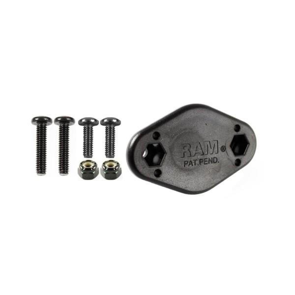 ラムマウント RAP-326MU EZY-MOUNTマウントアダプター (AMPSホールパターン2穴...