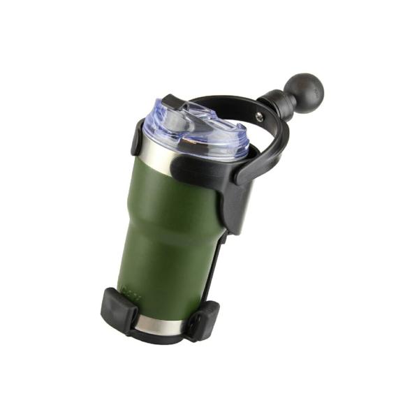 ラムマウント RAP-417B 水平維持ドリンクホルダー(XL) 390-940ml用 ブラック 1...