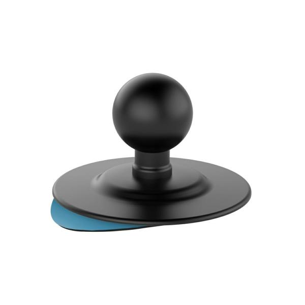 ラムマウント RAP-B-378U 貼付ベース 粘着面径63.5mm ブラック 1インチボール 1個...