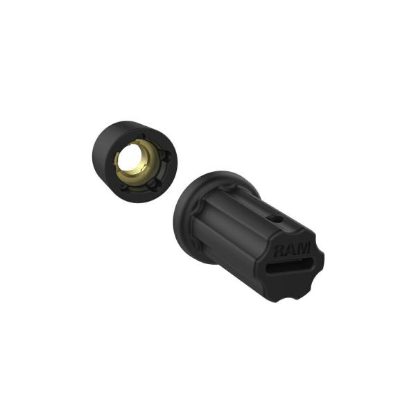 ラムマウント RAP-S-NUT5U セキュリティナット 2.25＆3.38インチボール用 ブラック...