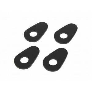 ポッシュフェイス 059196-06 ウインカーステーベース ブラック モンキー125 4枚入り バ...