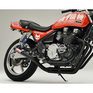 XJR400 (4HM) 用 PRETTY 薄型センバツブレット メッキ : PRETTYRACING