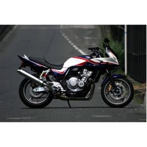 CB400SF HYPER VTEC NC42 マフラー レビューを書いてエンブレム
