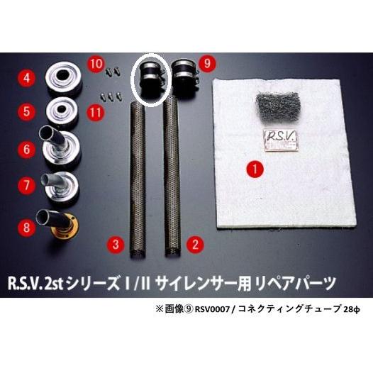 RSV RSV0007 コネクティングチューブS1/S2 小 CRM/KDX LANZA/96RMX...