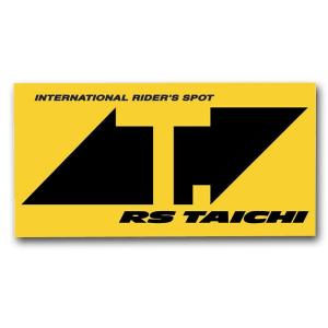 RSタイチ RSW001 Tマーク ステッカー イエロー/ブラック Lサイズ｜bikeman