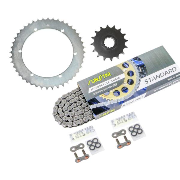 サンスター KS3F805 スプロケット&amp;チェーンキット スタンダード 520 フロント16T リア...