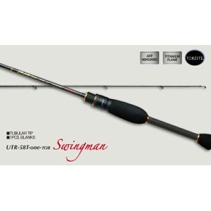 TICT ティクト SRAM スラム UTR-58T-one-TOR Swingman チューブラー 5フィート8インチ/173cm 48g 竿 ロッド ルアー ジグ 1本物 ワンピース アジング 軽量 釣具｜bikeman