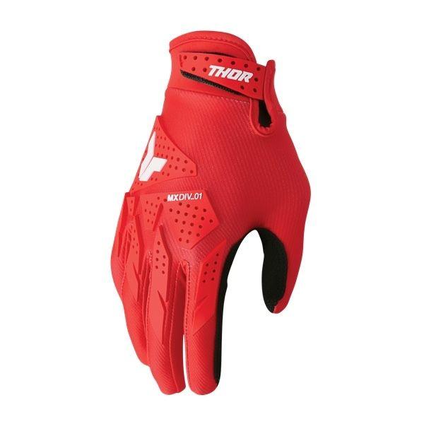THOR 3330-8164 LAUNCH XP MXグローブ レッド L 手袋 てぶくろ スマホ対...