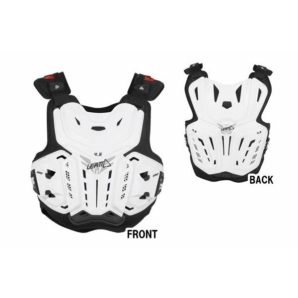 LEATT リアット 5015300110 4.5 チェストプロテクター ホワイト WESTWOOD...