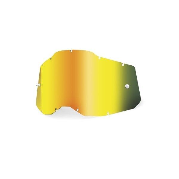 100% 59078-00002 レンズ レースクラフト2用 アキュリ2用 ストラータ2用 ゴーグル...
