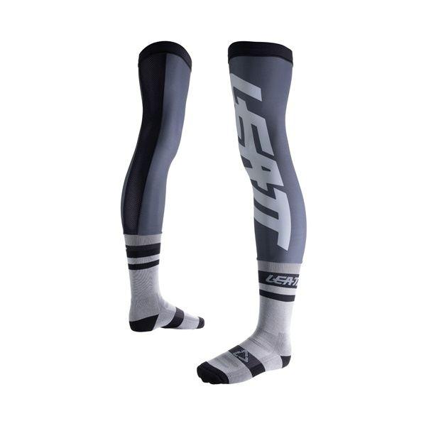 LEATT 5026061451 ニーブレースソックス グレー M(24.0-27.5cm) 左右セ...