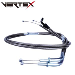ZRX1100/2 (97-00)/ZRX1200R/S (01-) ワイヤー セット 純正長 ブラック
